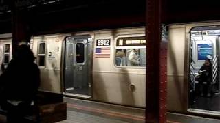 Coney Island Bound R160B N Siemens Train  34th Street  Herald Square [upl. by Atronna19]