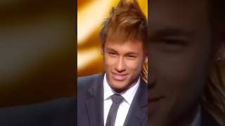 Cuando NEYMAR Hizo algo IMPOSIBLE en el BALÓN de ORO 🇧🇷😱 neymar messi balóndeoro futbol [upl. by Ahsatak]