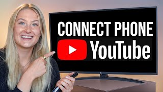 How to Connect a Phone to a TV on YouTube  Full Guide [upl. by Dahlia]