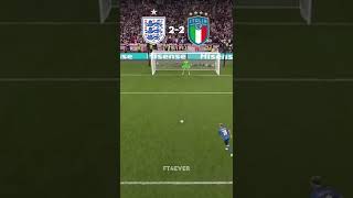 England vs Italy penalties 🔥 [upl. by Idzik]