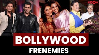 From Shah Rukh KhanSalman Khan to Aishwarya RaiRani Mukerji  Frenemies of Bollywood [upl. by Langsdon]