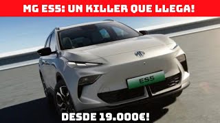 MG ES5 SUV Killer para barrer el mercado Europeo [upl. by Mile]