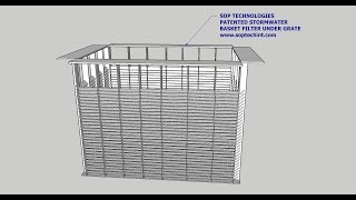 SOP Technologies  Stormwater Drainage Inlet Basket Filter [upl. by Lateh]