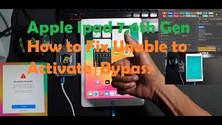 Apple Ipad 76th Gen│How to Fix Unable to Activate│Bypass [upl. by Nets846]