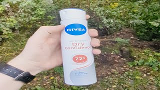 NIVEA Dry Confidence 72h Protection Dual Protection Antibacterial 0 Alcohol Deodorant [upl. by Assirac489]