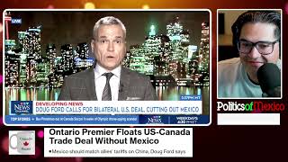 How Canada plans to manipulate Trump Canada scrambling to put the focus on Mexico [upl. by Codee]