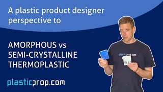 Amorphous vs semicrystalline thermoplastic [upl. by Valorie]