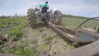 Ford 6610 Discing up Sweet Corn Ground [upl. by Ric]