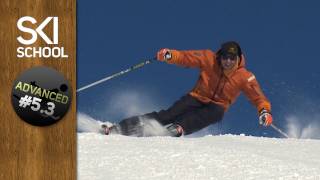 Dynamic Skiing Carve Turns  Advanced Ski Lesson 53 [upl. by Akem]