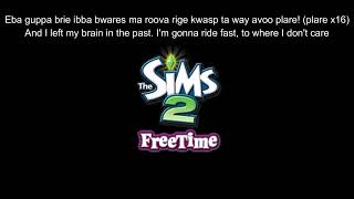 Fa Fa Fa by Datarock Simlish Version Simlish Lyrics amp English Lyrics [upl. by Aiekahs]