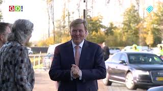 Koning opent officieel het Ommelander Ziekenhuis Groningen in Scheemda [upl. by Niamrej]