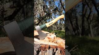 STIHL Forestry Hatchet Great little Camp Axestihl camping bushcraft survival [upl. by Amron]