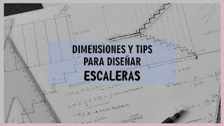 ¿Cómo diseñar una escaleraTRAZOSDEENSUEÑO [upl. by Dodd]