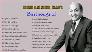 BEST OF MOHAMMAD RAFI HIT SONGS Mohammad Rafi Old Hindi Superhit Songs [upl. by Normalie]