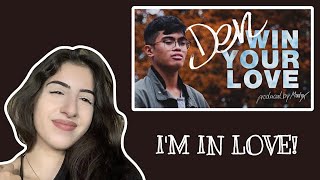 DEN  WIN YOUR LOVE OFFICIAL MUSIC VIDEO  REACTION  CHRISMEELOVE [upl. by Kaltman908]