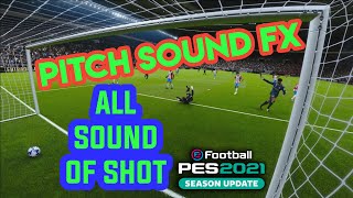 PES 2021 New Pitch Sound FX Sound Effects [upl. by Yentterb]