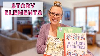 Picture Books Story Elements  Story Elements Mentor Texts  Picture Book Read Alouds [upl. by Wobniar]