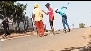 Tsotsi attack prank  simplyprankslol [upl. by Chaiken590]