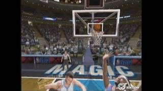 NBA Live 2005 Sports Gameplay  Collisions [upl. by Seen]