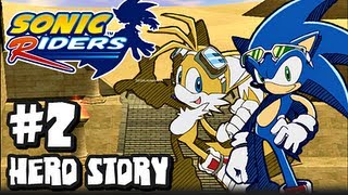 Sonic Riders  1080p Hero Story  Part 2 [upl. by Ademordna843]