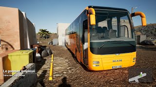 TOURIST BUS SIMULATOR  PICKING UP PASSENGERS  GAMEPLAY 1440P 60FPS [upl. by Jotham]