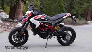 2014 Ducati Hypermotard SP Review [upl. by Colin]