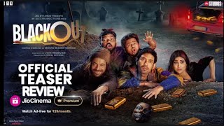 Blackout Movie Teaser Review  Miss Evaluator vikrantmassey sunilgrover mouniroy jiocinema [upl. by Lose]