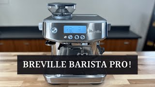 Breville Barista Pro full review and making multiple espressos [upl. by Sirad88]