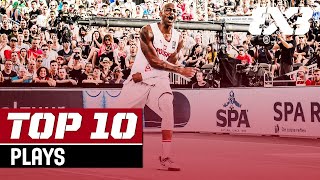 Top 10 Plays  2019  FIBA 3x3 Basketball [upl. by Deppy351]