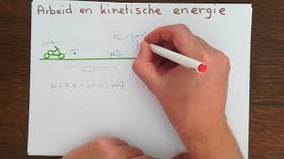 Arbeid en kinetische energie [upl. by Enenej]