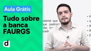 AO VIVO  SAIBA TUDO SOBRE A BANCA FAURGS E ENTENDA O ESTILO DAS PROVAS  DESCOMPLICA CONCURSOS [upl. by Wyndham580]