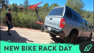 Unboxing Our New Bike Rack from Velocirax  Hardtail Party [upl. by Aw411]