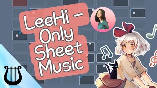 BEST SKY SHEET MUSIC LeeHi  Only  Sky Children of the Light [upl. by Donella226]