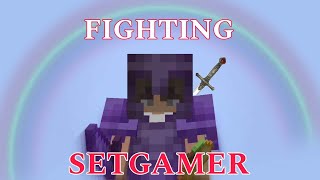 I fought setgamer66 In Minecraft  ItzRealSpidey [upl. by Yggam46]