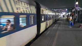 Panvel dahanu road memu leaving virar with loud horn [upl. by Aamsa]