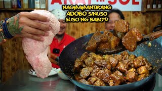 How you make the best ADOBONG SINUSO ng Baboy [upl. by Xuagram]