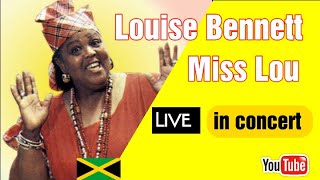 Miss LouLouise Bennett Classic Live Concert  Special Feature  Special Edition [upl. by Medora]