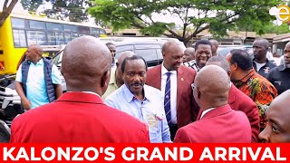 KALONZO RECEIVED LIKE A KING AT PCEA UMOJA CHURCH [upl. by Niwled]