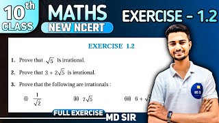 Class 10 Maths Chapter 1  Real Numbers  Exercise 12  Md Sir [upl. by Ztirf]