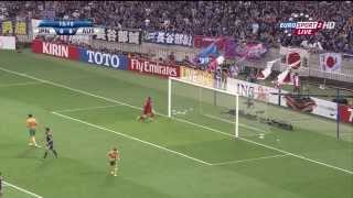 Japan vs Australia  2014 FIFA World Cup qualification  AFC 4th Round [upl. by Odnalra152]