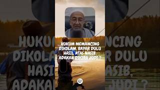 Hukum memancing di kolam bayar dulu hasil atas nasib adakah dikira judi uai memancing [upl. by Aihsei]