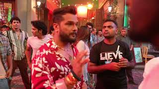 Khesari Lal Yadav live shootBhojpuri hero2024 mumbai [upl. by Oiramad618]