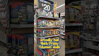 Early Pokemon black Friday deals at Walmart pokemon pokemoncards blackfriday [upl. by Ketty523]