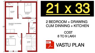 21 X 33 HOUSE PLAN  21 BY 33 GHAR KA NAKSHA  21 X 33 HOUSE DESIGN  ENGINEER GOURAV  HINDI [upl. by Odrick]