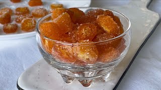 Candied Kumquats  You should try it 🍊 [upl. by Eelynnhoj]