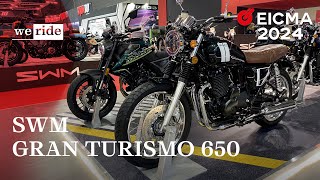 SWM Gran Turismo 650  LIVE da EICMA 2024 [upl. by Reid]