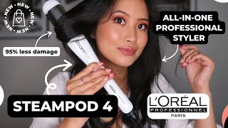 LOREAL STEAMPOD 40 REVIEW  TUTORIAL  IMPRESSIVE [upl. by Zins]