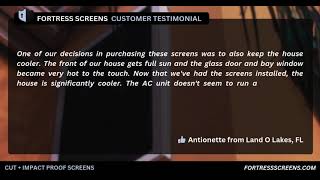 𝗙𝗼𝗿𝘁𝗿𝗲𝘀𝘀 𝗦𝗰𝗿𝗲𝗲𝗻𝘀  Customer Testimonial EnergySavings [upl. by Zarihs]