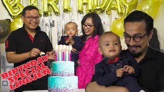 LINGJEN BIRTHDAY Special  A SMALL BIRTHDAY PARTY  Cake EATING CHALLENGE Manipuri [upl. by Hook]