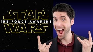 Star Wars The Force Awakens OFFICIAL title [upl. by Eelymmij]